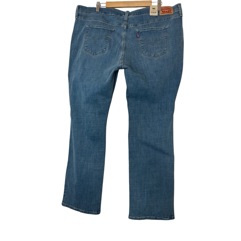 Levi's Jeans Women's Size 22W Bootcut Plus Med Wash Denim Stretch Classic New